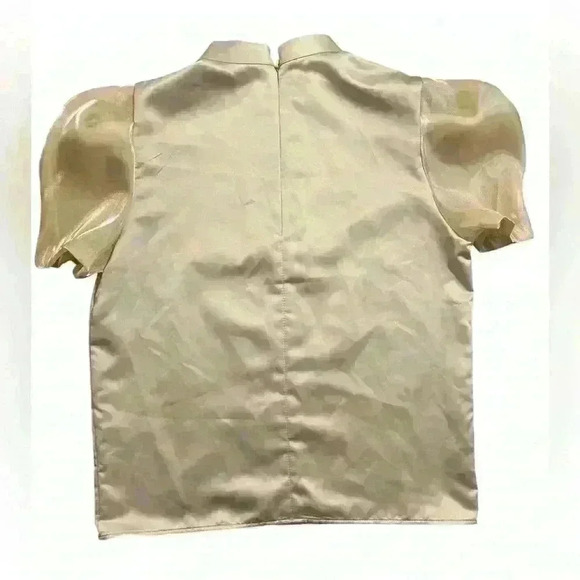 NWT ADOREMEU BOUTIQUE KOREAN PUFFY‎ BLOUSE - Picture 2 of 6